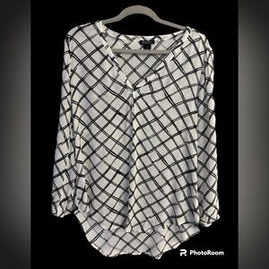 Like New! Lucky Brand windowpane tunic